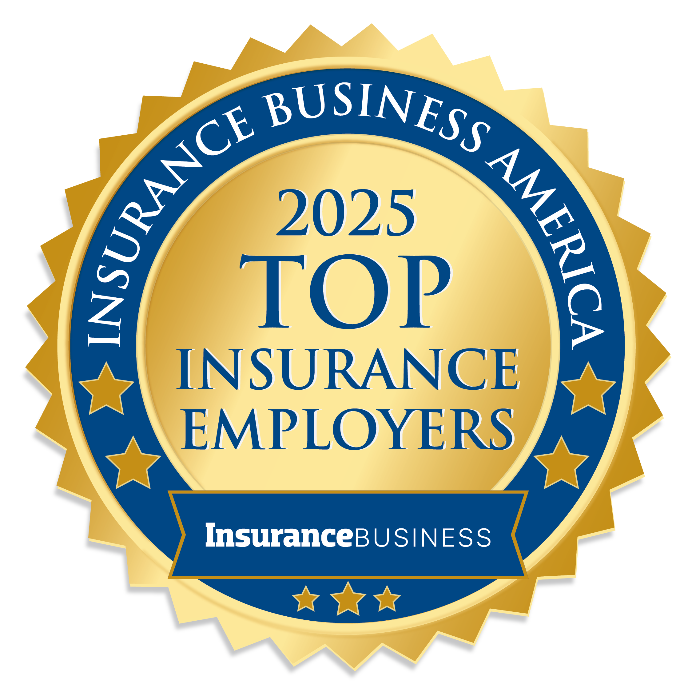 2025 Top Insurance Employer badge